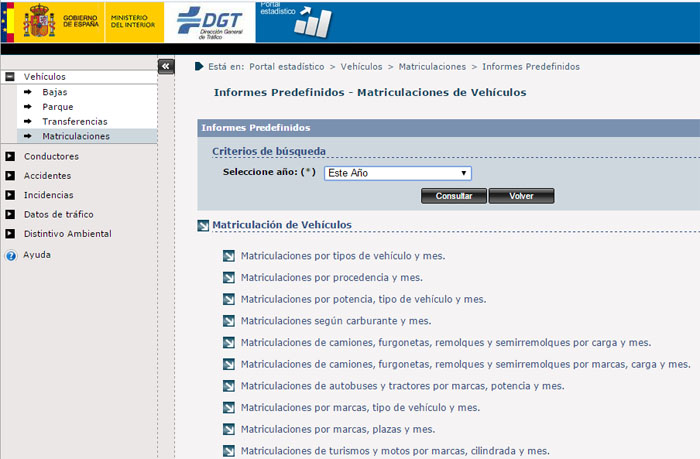 ponerse nervioso Delicioso también Calcular o saber el año de matriculación de un vehículo • DGT Información